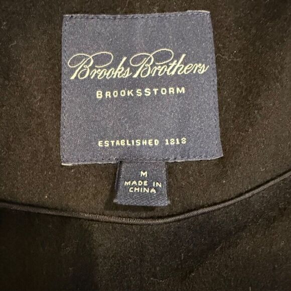 Brooks Brothers Brookstorm x Loro Piana 100% Italian Wool Men's Coat Size M - Picture 7 of 16